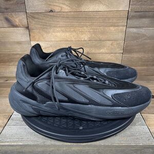 Adidas Originals Ozelia Mens 12 Sneakers Black Running Shoes Bold Chunky